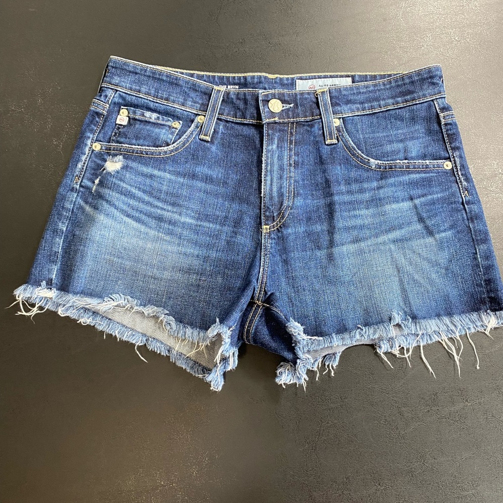 Adriano Goldschmied The Bryn Ex-Boyfriend Cut Off Denim Jean Shorts Size 28